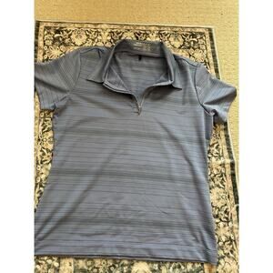 Nike golf women’s size medium polo top purple stripes